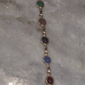 Maybe gold filled scarab bracelet